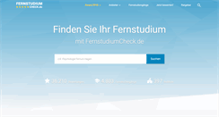 Desktop Screenshot of fernstudiumcheck.de