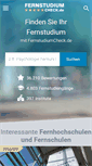 Mobile Screenshot of fernstudiumcheck.de